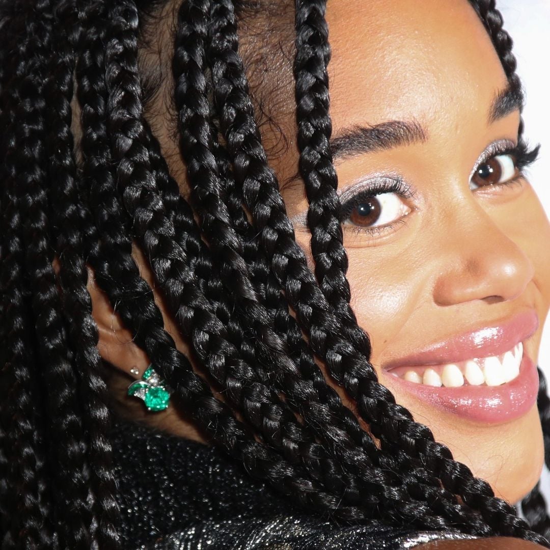 Dense Uniform Mid-Back Braids — Simple Natural Hair Braids