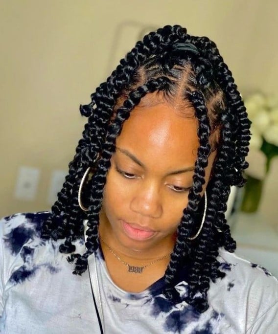 Voluminous Mid-Back Passion Twists — Simple Natural Twists