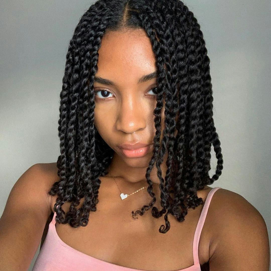 Collarbone Two-Strand Twists — Simple Natural Twists