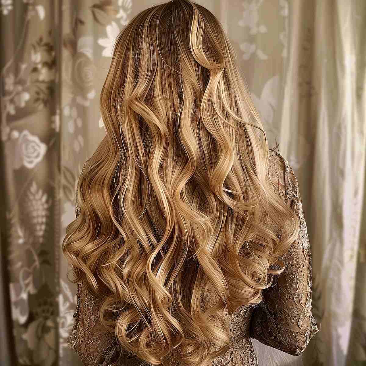 Mid-Back Blonde Balayage Voluminous Waves Mid-Back Blonde Balayage Voluminous Waves — Simple New Hairstyles