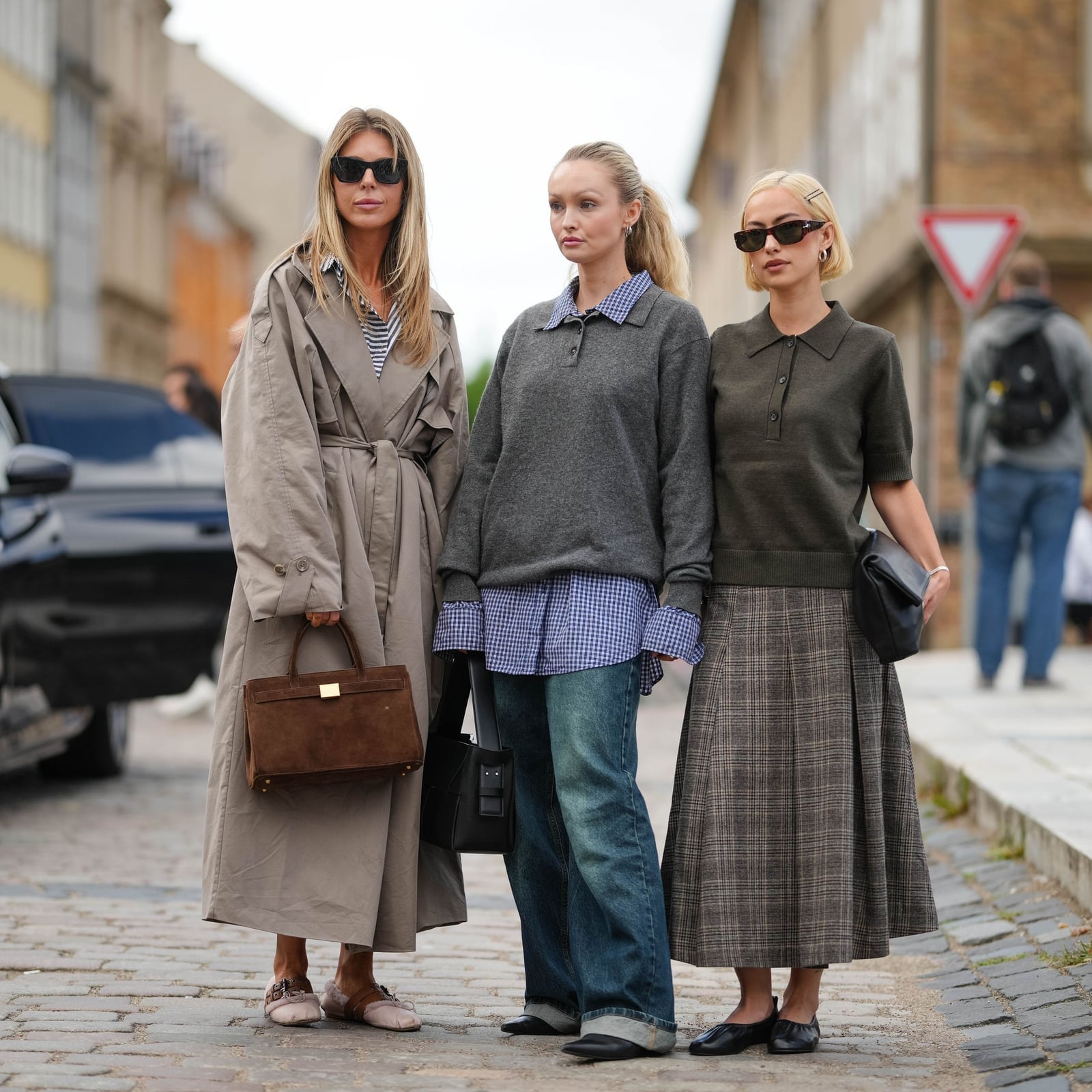 Layered casual looks with ballet flats — Simple Outfits with Flats