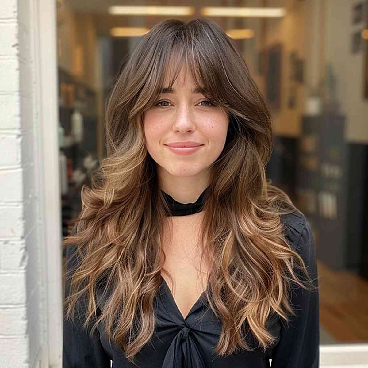 Shag Influence With Voluminous Layers — Simple Oval Face Haircuts