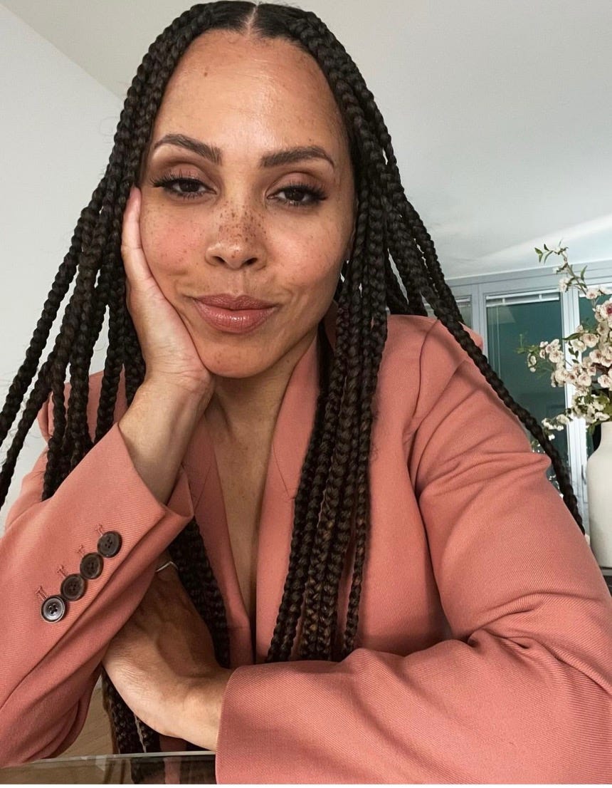Shoulder Length Black Box Braids Middle Part — Simple Parts Braids