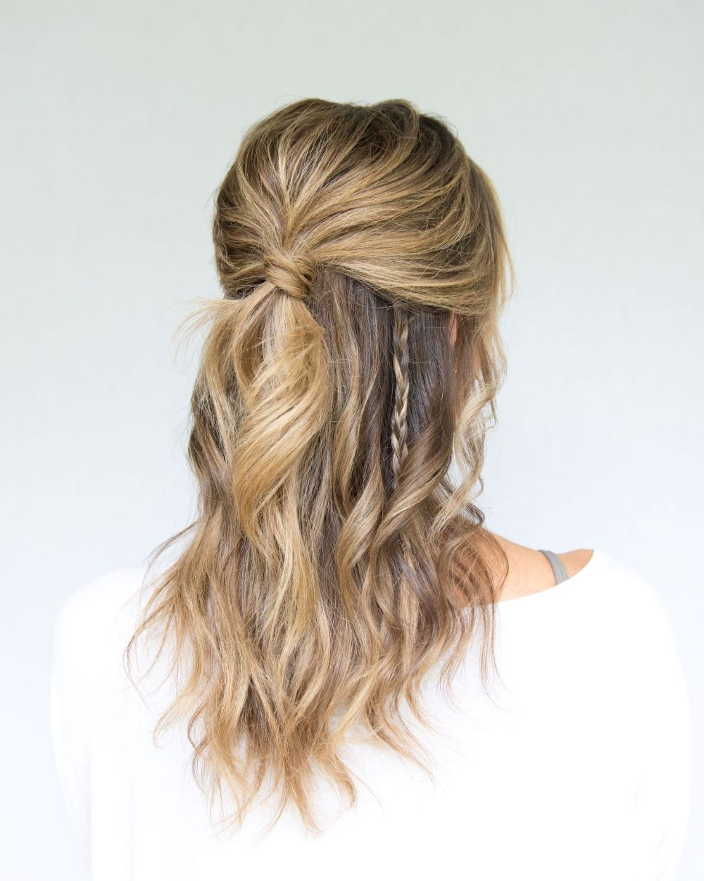 Go Boho This With Half-Up Half-Down Hairstyle - Lulus.com Fashion Blog