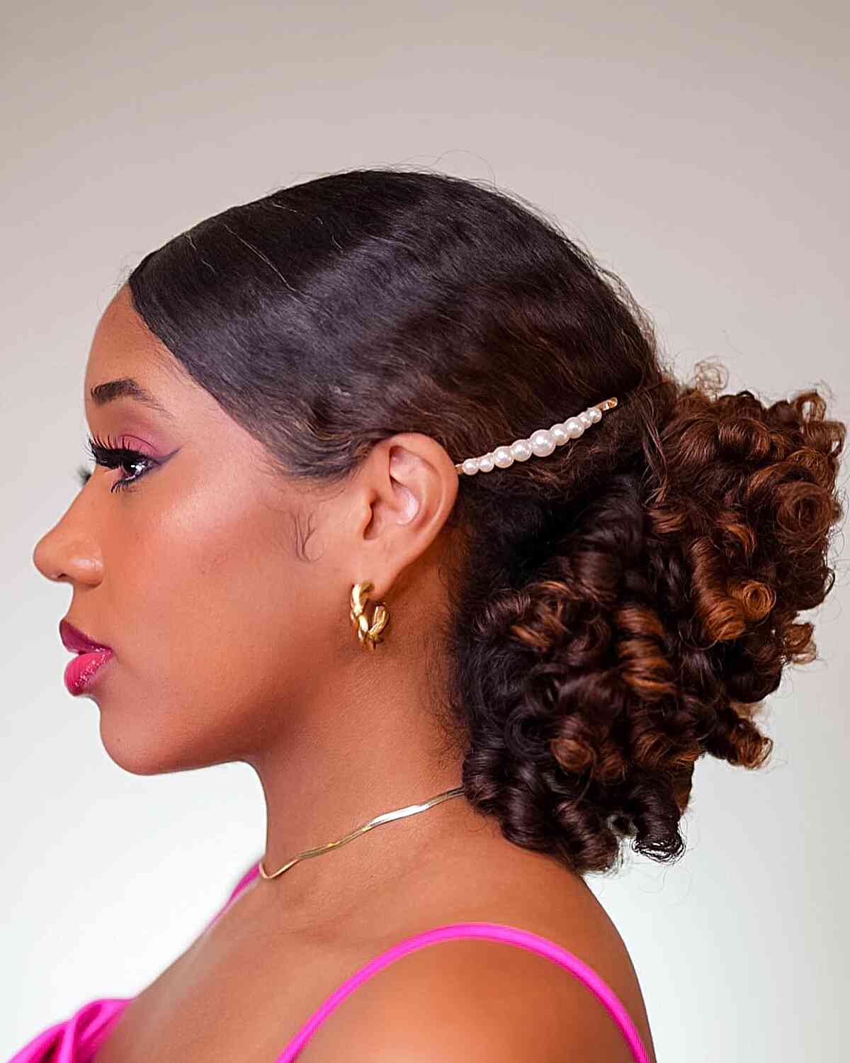 Sophisticated Curly Updo Sophisticated Curly Updo — Simple Puff Hairstyles