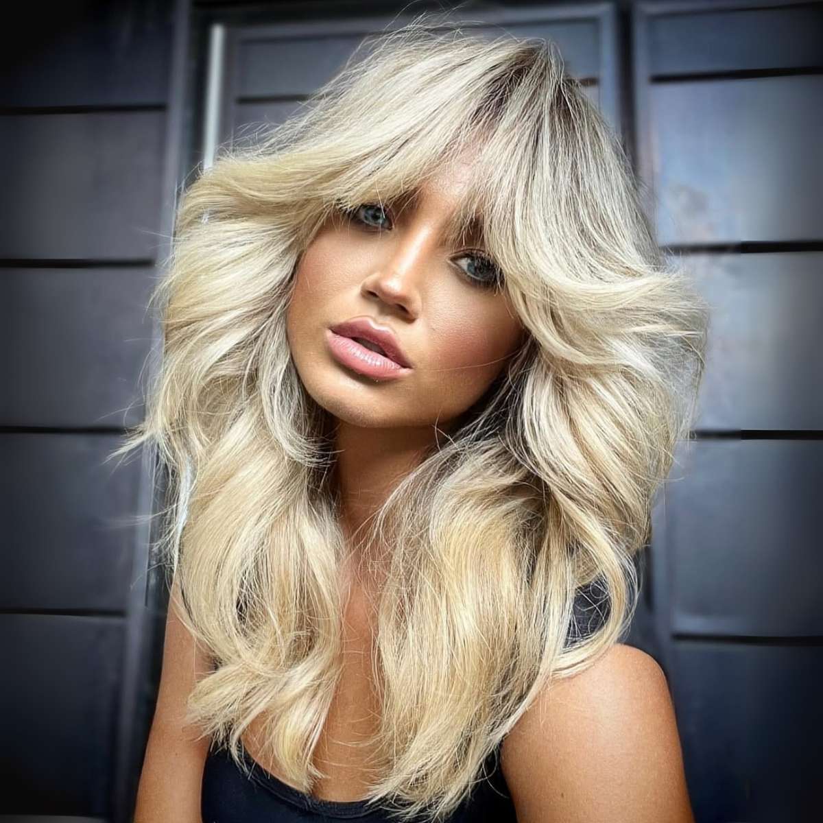 Collarbone Shag With Voluminous Layers Collarbone Shag With Voluminous Layers — Simple Rachel Haircuts