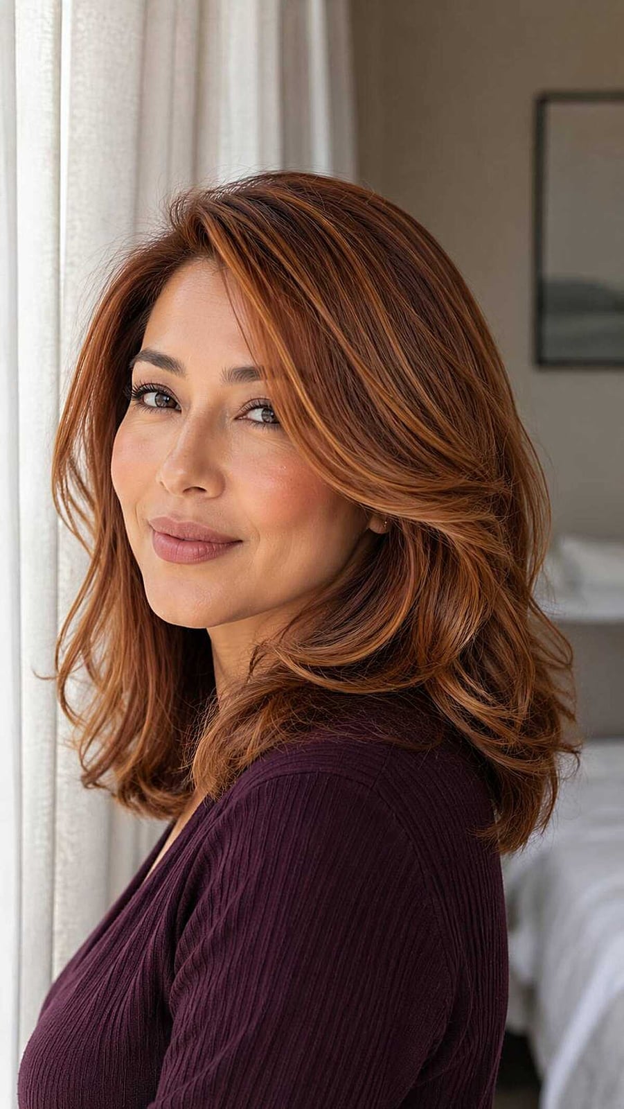 25 Stunning Side Part Hairstyles for Medium-Length Hair
