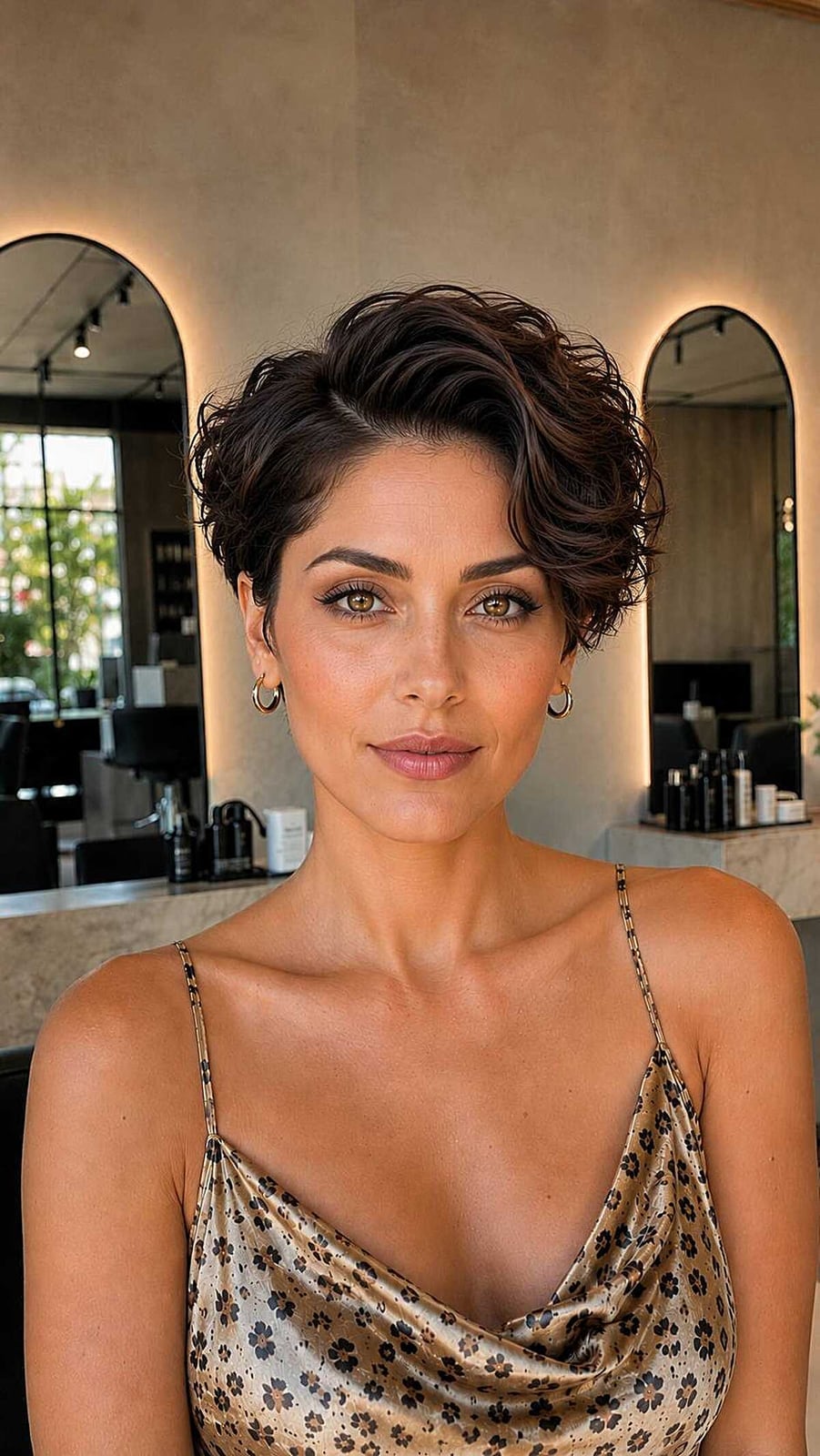 Collarbone Dark Brown With Caramel Highlights, Side-Swept Bangs — Simple Side Part Hairstyles