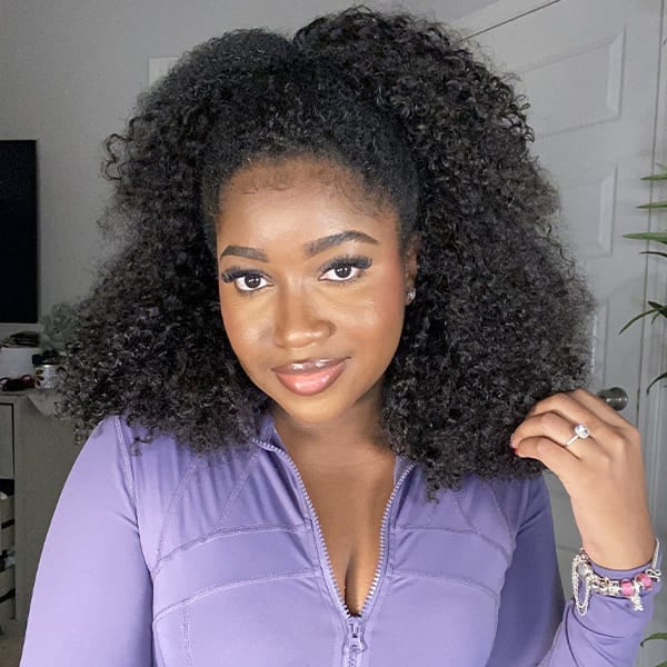 Dark Brown Blonde Highlights Loose Waves — Simple Styling Wig