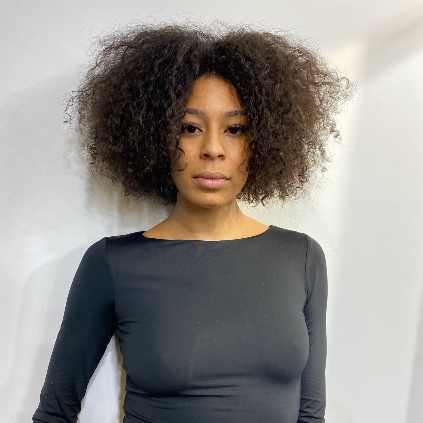 Natural Coily Shoulder Length Hair — Simple Textured Hair