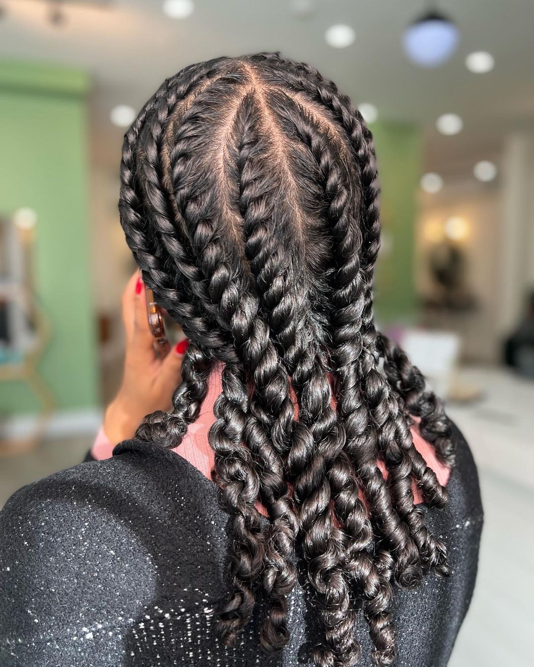 Shoulder Length Defined Two-Strand Twists — Simple Twisted Styles
