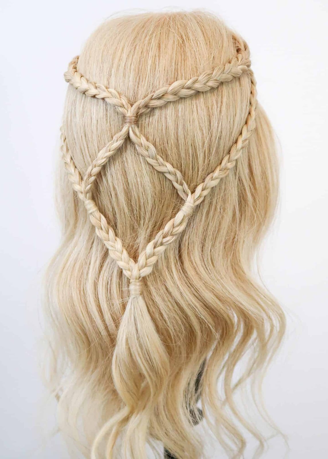 Beginner 3 Strand Half Up Half Down Braid — Simple Viking Braids