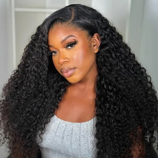 Mid-Back Thick Curly Hair — Simple Wig Hair