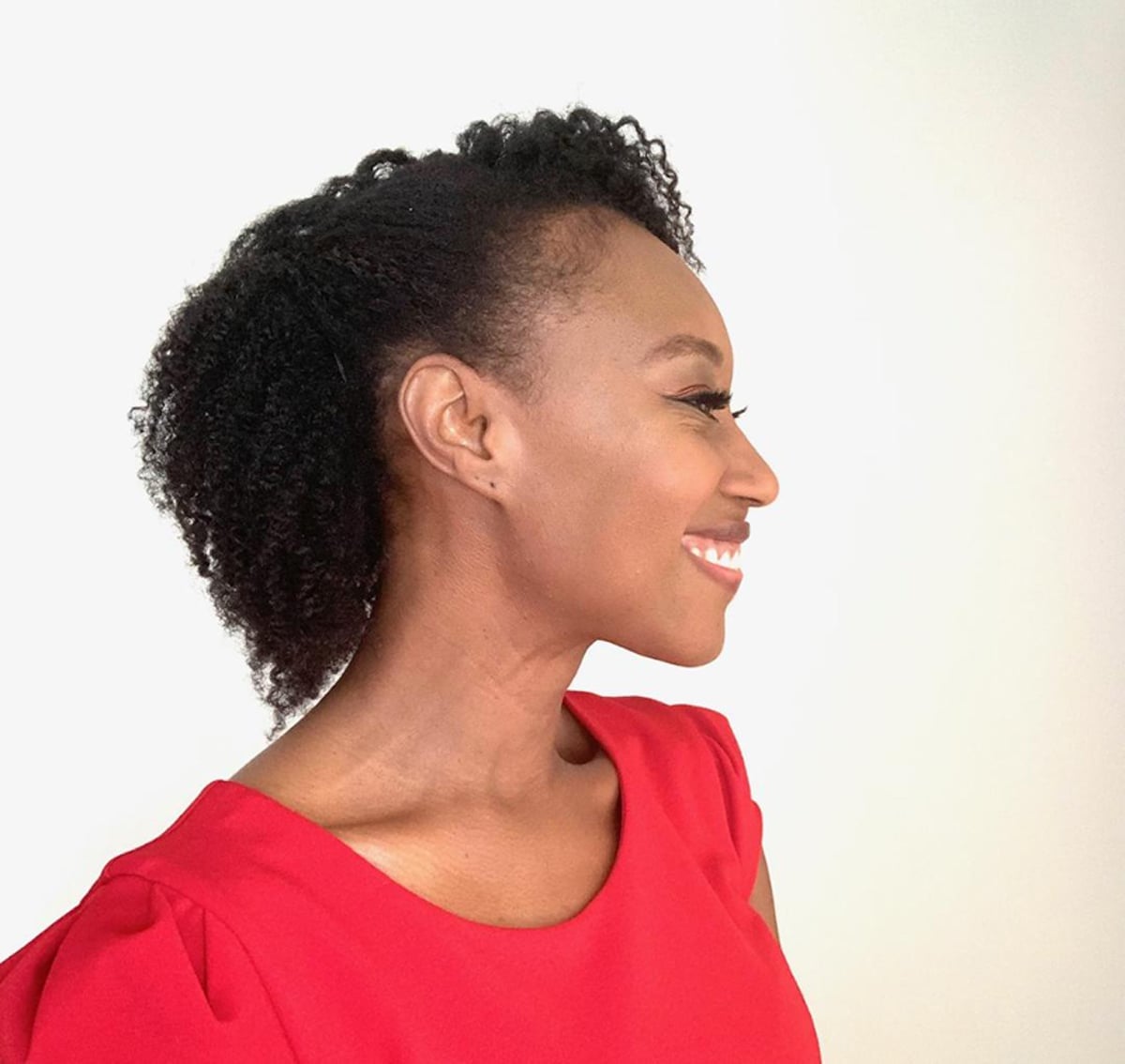 Fine Coily Tapered Cut With Sharp Taper Fine Coily Tapered Cut With Sharp Taper — Trendy 4c Hair