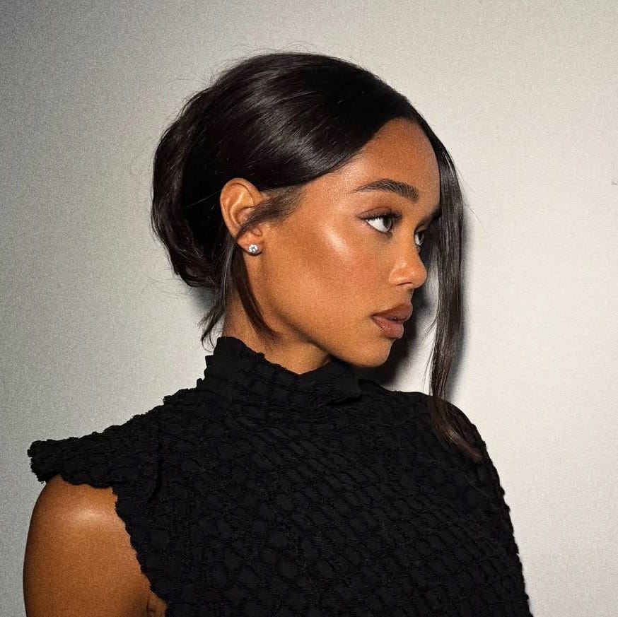 Dark Brown Messy Updo With Tendrils Dark Brown Messy Updo With Tendrils — Trendy Elegant Updo