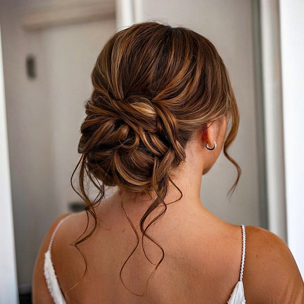 Blonde Loose Elegant Updo Blonde Loose Elegant Updo — Trendy Elegant Updo