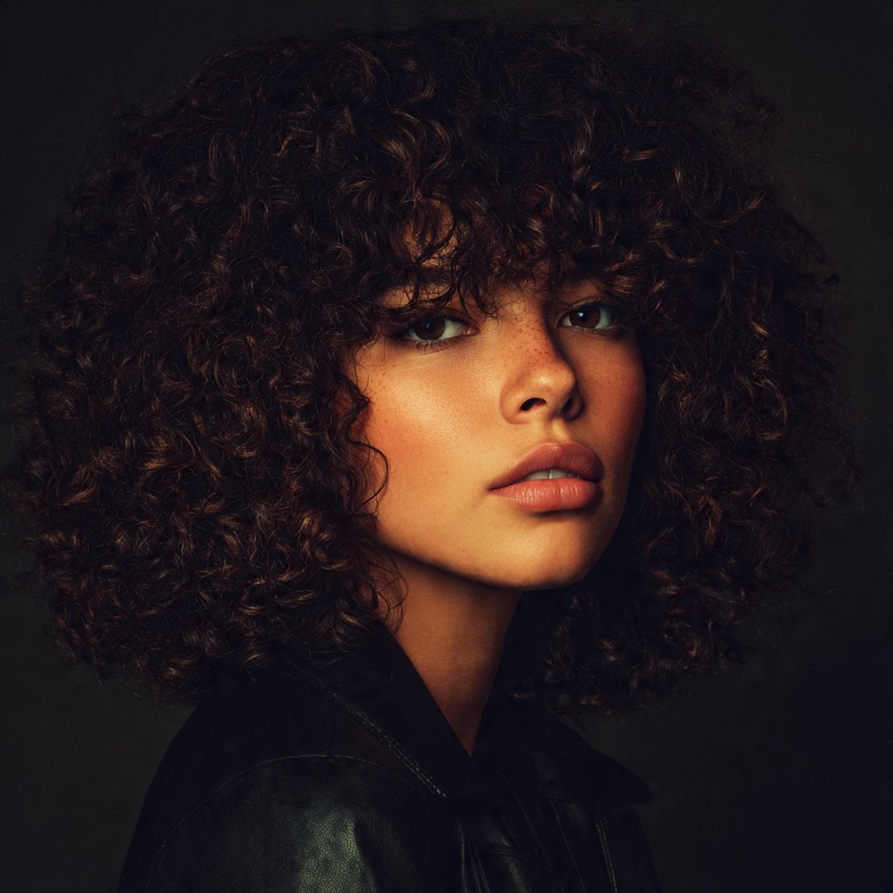 Collarbone Curly Bob With Dimension Collarbone Curly Bob With Dimension — Trendy Medium Hair