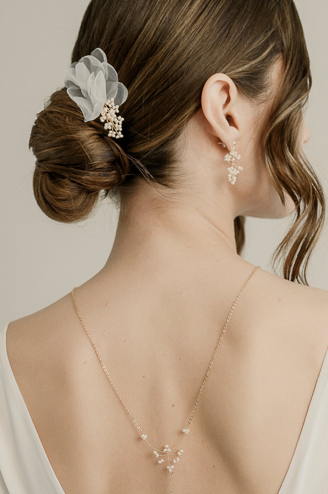 Classic Low Bun With Hair Accessory Classic Low Bun With Hair Accessory — Trendy Natural Bun