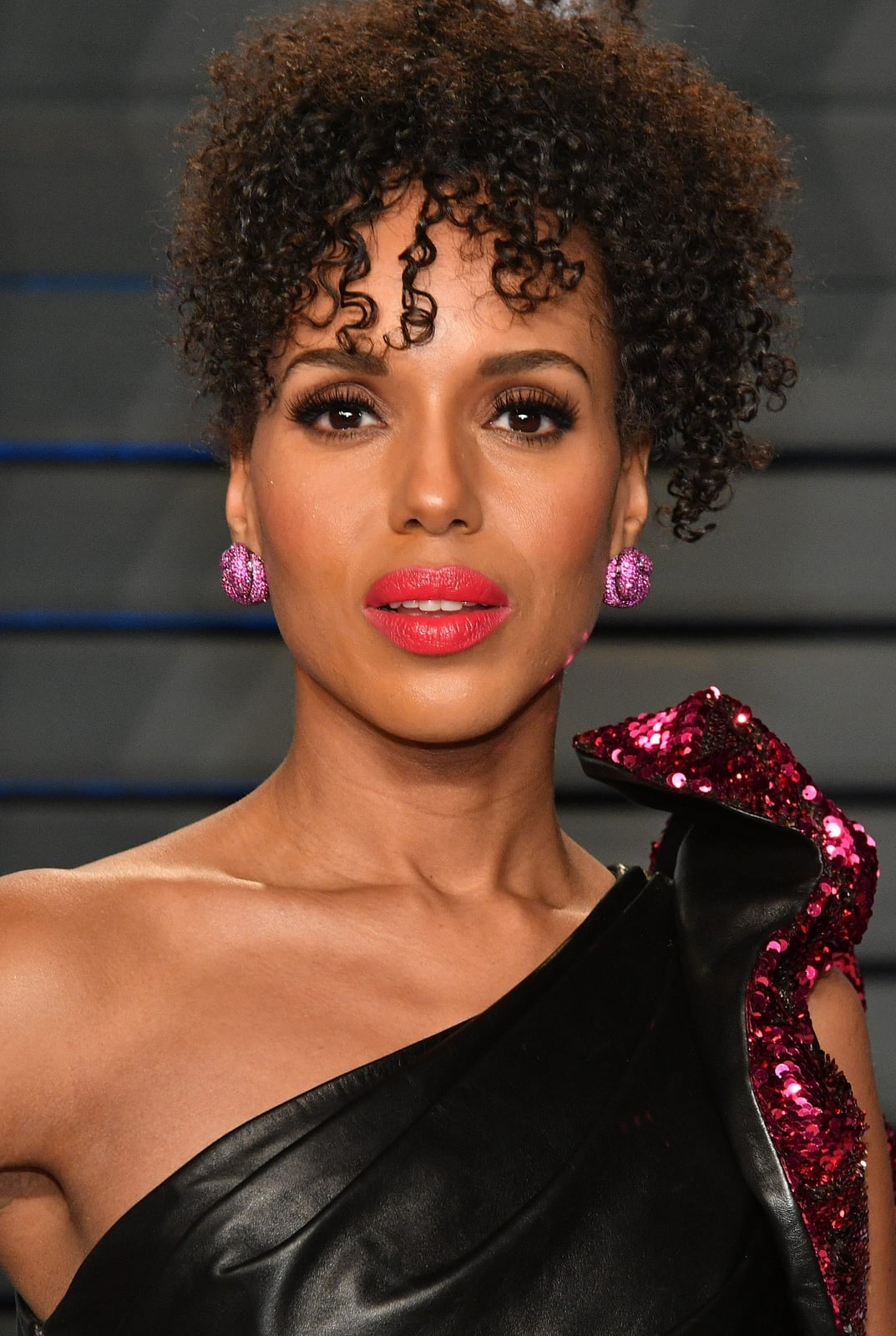 Short Natural Cut With Curly Bangs Short Natural Cut With Curly Bangs — Trendy Natural Hair Black Women