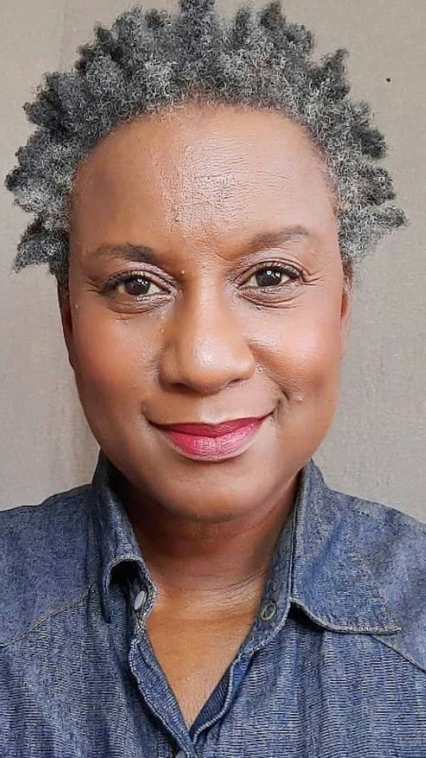 Short Gray Afro Short Gray Afro — Trendy Natural Hair Black Women