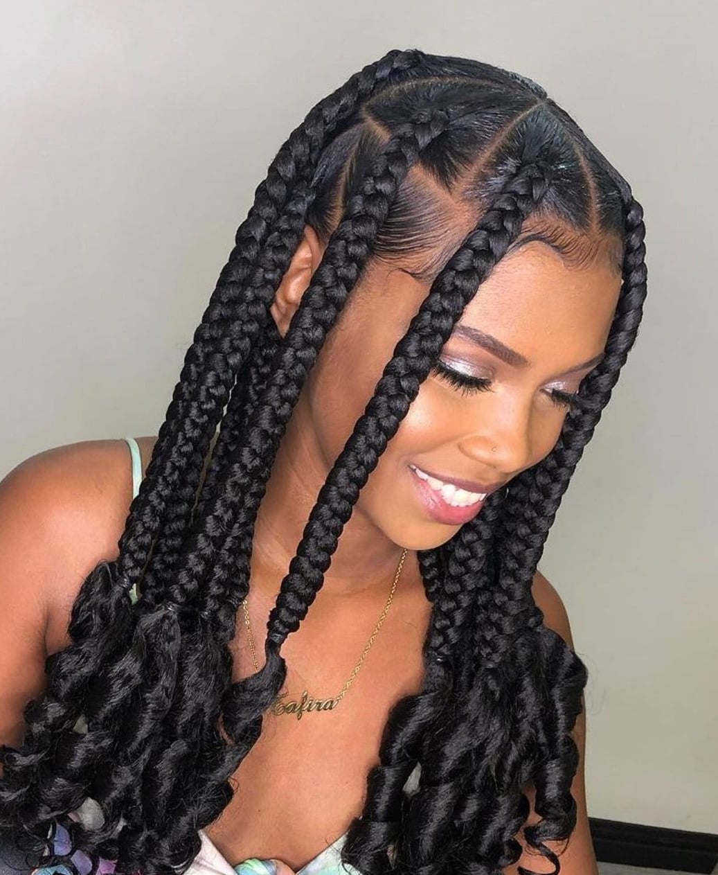 Classic Mid-Back Box Braids — Trendy Natural Hair Braiding